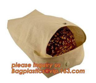 Fashion Logo Printed Cotton Bread Bag,quality eco 100% cotton bread bag,cotton flannel bread bag drawstring,bakery food supplier