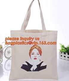 Promotional wholesale custom natural handled organic plain cotton tote bag, cotton shopping bag, cotton bags bagplastics supplier