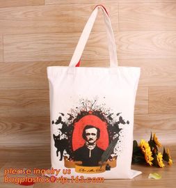 Promotional wholesale custom natural handled organic plain cotton tote bag, cotton shopping bag, cotton bags bagplastics supplier