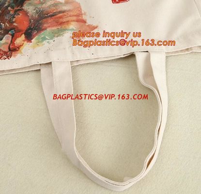 Twist Cotton Handle Custom Logo Pattern White Canvas Tote Bag,handle natural cotton canvas beach tote bag with eyelets h supplier