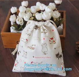 organic Zero Waste Eco-Friendly Natural &amp; Healthy Organic Cotton Drawstring Net Bag for Grocery Shopping Storage Set supplier