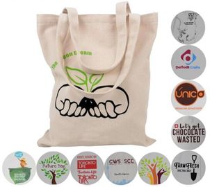 New arrival fashion thick recycle foldable cotton handle bag,supply unique design handled eco shopping cotton canvas bag supplier