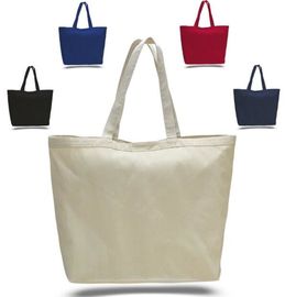 Eco Friendly Newest Summer Custom Logo Cotton Rope Handle beach tote bag,reusable short handle natural color calico cott supplier