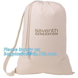 Custom fashionable Recyclable daily use cotton laundry wash bag,Large Printed Cotton Hotel Laundry Bag bagplastics bagea supplier
