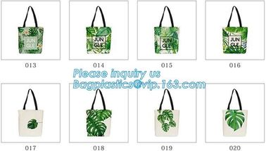 Canvas Cotton Natural Shopper Handle Rope Shoulder Tote Bag,Canvas Tote Rope Handle Drawstring Cotton Bag bagease packag supplier