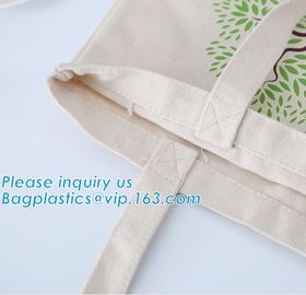 Promotional eco friendly natural handled organic cotton bag,cotton shopping bag,cotton tote bag,Printed Handled Style Co supplier