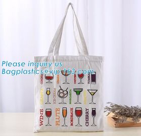 customized logo white/pink blank small cotton handle bag,cotton canvas gift tote bag three color nylon handle bag bageas supplier