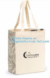 Handle shoulder dual use recyclable shopping cotton bag,Manufacturer custom-made 12oz white handled cotton canvas tote b supplier