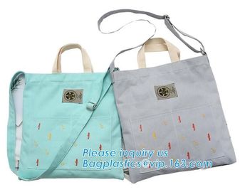 Wholesale white color letters series printing rough rope handle cotton canvas fabric foldable tote shopping bag bagplast supplier