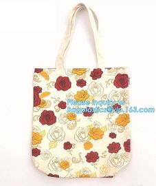 10 oz cotton canvas tote bag with custom your company logo, handled style cotton zipper shopping bag bagplastics pack supplier