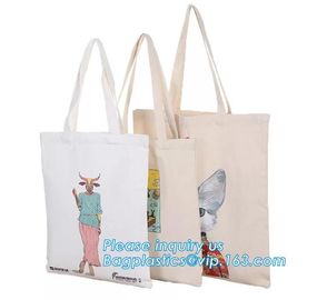 Cotton handle bag shopping tote bag with custom printing,waxed standard size 12oz organic blank rope handle cotton canva supplier