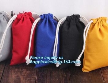 Customized Size Custom super white Muslin pouch personalize LOGO custom cotton drawstring bag,Durable cotton canvas draw supplier