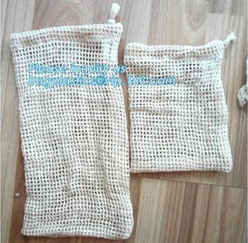 travel Cotton Reusable Net Shopping Tote String Bag Organizer, Sturdy Mesh Produce Bag,Washable Mesh Storage Fruit Veget supplier