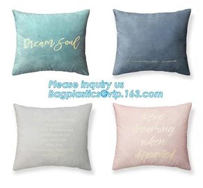 Latest design simple solid color pillow home decor cotton cushion cover,Cotton Embroidery Geometric Car Sofa Chair Bed T supplier