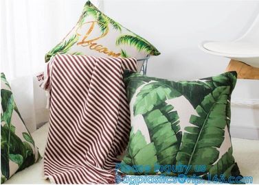 Tropical leaf latest design digital printing cushion cover wholesale decorative pillow covers,Latest design custom print supplier