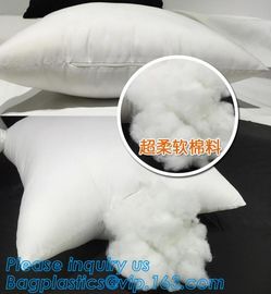 Square custom wholesale pillow insert,white square vacuum package pillow cushion inserts,PP cototon wholesale pillow cus supplier