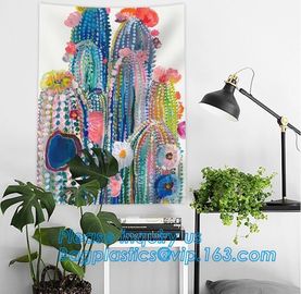 Custom printed hippie Decorative mandala tapestry wall hanging,wholesale home decor bohemian mandala hippie wall tapestr supplier