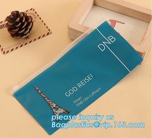 Eco-friendly promotion gifts PVC colorful passport bag,Clear Passport Bag and ID badge holder with neck lanyard bagease supplier