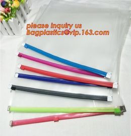 Office School Supply A4/5/6 Plastic PVC Document Bags With Zipper File Folder Stationery Pen Bag For Office School Suppl supplier