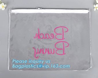 Document Bag File Bag A4 PP/PVC Envelope File Folder Pocket,Eco-friendly clear plastic document zipper bag for B4 A4 B5 supplier