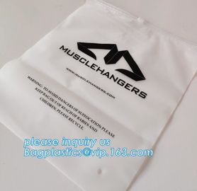 Custom Print Soft Matte CPE Swimwear Clothes Package Slider Zipper Wet Bag,Eco-friendly Transparent swimwear packaging e supplier