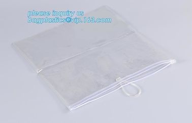 Eco friendly biodegradable compostable slider zipper bag transparent poly swimwear packaging bag/bikini bag green pack supplier