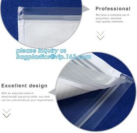 Biodegradable Customised printing Clear PVC Cosmetic Standup k Pouch,Toiletries Cosmetic Pvc Pouch With Marble Dig supplier