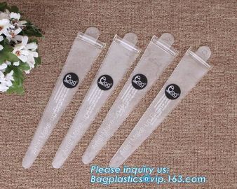 Biodegradable pen pencil houlder,Portable waterproof Transparent Blue plastic PVC Pencil pen pouch Bag bagplastics pack supplier