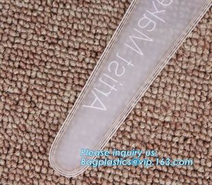 Biodegradable pen pencil houlder,Portable waterproof Transparent Blue plastic PVC Pencil pen pouch Bag bagplastics pack supplier