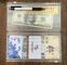 Biodegradable Page Banknotes Postage Stamp Pockets Transparent PVC Money Album Loose-leaf Sheet Holders page bags holder supplier