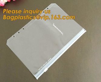 Biodegradable Page Banknotes Postage Stamp Pockets Transparent PVC Money Album Loose-leaf Sheet Holders page bags holder supplier