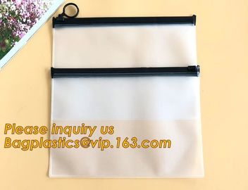 Best price PVC Document Wallet Clear Document Bag With Zipper,Clear Plastic PVC Zip Lock Document Bag A4 PP file bag wit supplier