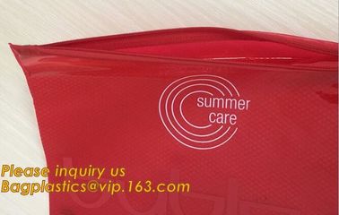 waterproof zip lock document bags,Top quality B4 A4 B5 A5 A6 zipper file bag pvc waterproof zipper document bag bagease supplier