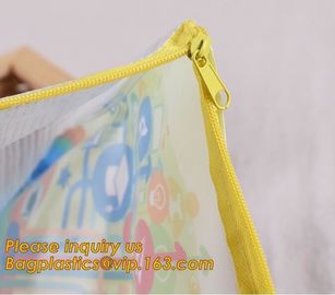 File Holder Stationery Document Bag School Supply File Folder Bag,document bag plastic zipper bag with good price pack supplier