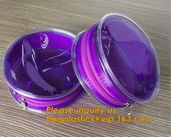 Hot selling luxury round tube lipstick pvc bag packaging high quality colorful paper cosmetic box with low price bagease supplier