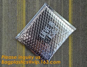 Big Discount Custom Printed Air Bubble Bag, Factory Directly Slider k Bubble Bag,Bubble Zipper Bag Kraft Bubble Ma supplier