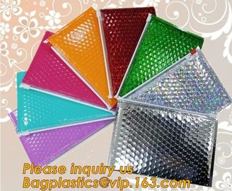 Custom k zipper bubble bag/bubble slider bag,Shielding Bag Aluminum Foil Bag Metallized Foil Bag Nylon Vacuum Bag supplier