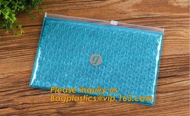 Bubble k bag/bubble slider bag/bubble zipper bag customize color size printing,Bubble Padded Bag EPE/PO Film Bag E supplier