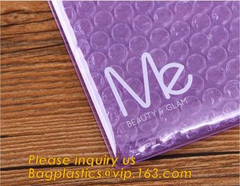 Glossy Black Foil Bubble Slider Zipper Lock Bags,Heat Insulated pallet cover PE Bubble Foil Insulation XPE Foam Foil Ins supplier