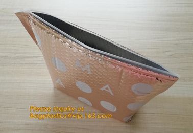 color zipper slider bubble bag cosmetic bag,Bubble Padded Zipper Bag Swimming Pool Cover Underfloor Mat bagplastics pac supplier