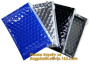 Slider Padded Bags/Colorful k Bubble Bags,Zipper Bubble Bag Postage Packaging Anti-static Packaging Heat Insulatio supplier