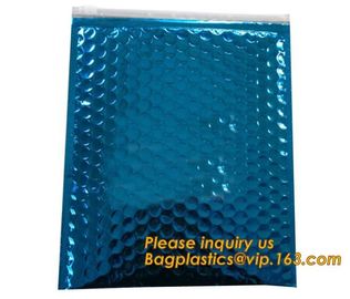 Slider Padded Bags/Colorful k Bubble Bags,Zipper Bubble Bag Postage Packaging Anti-static Packaging Heat Insulatio supplier