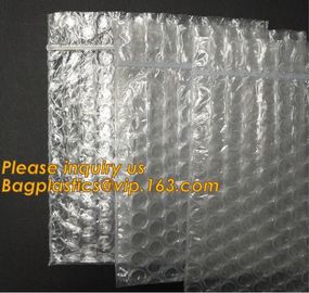 wholesale metallic glossy holographic cosmetic packing k bubble pouch slider zipper bubble bag bagease bagplastics supplier