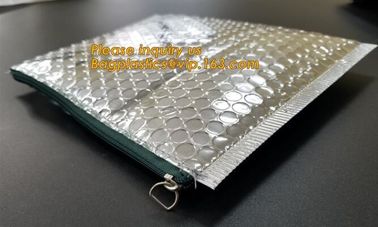 air mail metallic holographi rose gold bubble padded mailer / k bubble bag/ slider bubble bag,Holographic Factory supplier