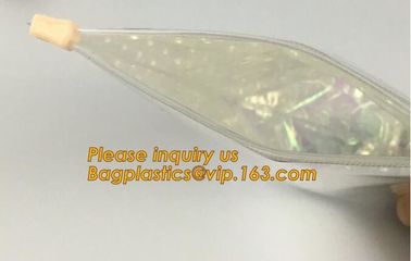 transparent slider zipper bubble bag，Reusable portable PE bubble wine bottle protector bag,k bubble bag,slider pac supplier