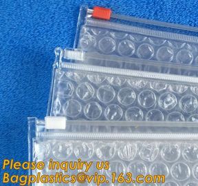 Cosmetic Slider k Bubble Bags Bubble Slide Pouch,k esd bubble bag bubble packaging wrap cosmetic pouch slide supplier