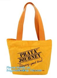 Quality animal printed promotional shopping bag customized logo cotton canvas bag fashion handbags tote bag with bagease supplier