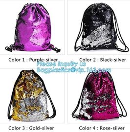 mini sequins backpacks bag Bow bling women bags glittering sequin backpack,travel oxford glitter Sequin Reversible Merma supplier