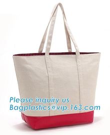 eco canvas beach bag custom canvas tote bag rope handle recycled canvas shopping bag,natural raw white canvas bag and ca supplier