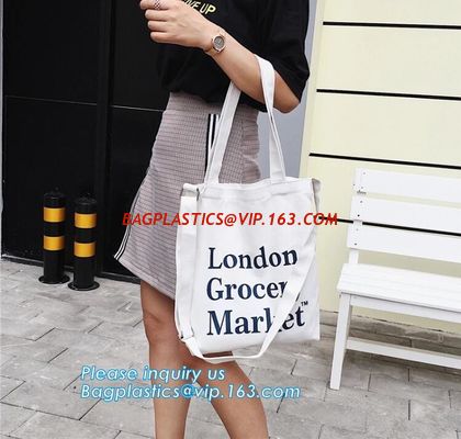 new style black canvas tote bag custom cotton canvas bag gift shopping bag for promotion,Female bag custom stripe beach supplier